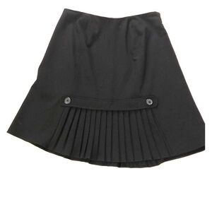 Larry Levine Black Midi Skirt